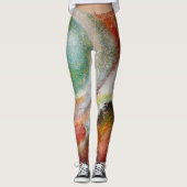 "De weg naar Sazi Runi" van Ramona Walach Leggings (Voorkant)