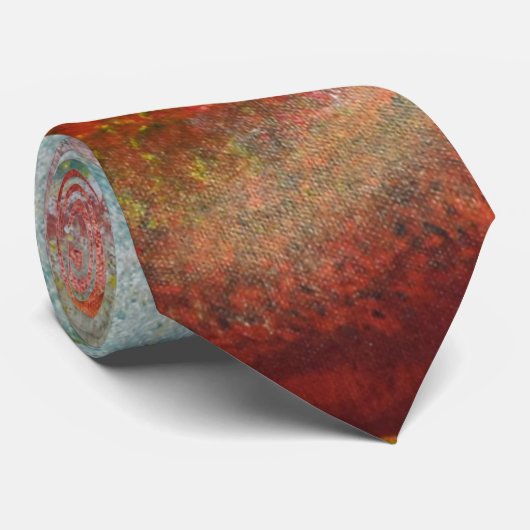 "De weg naar Sazi Runi" van Ramona Walach Stropdas (Opgerold)