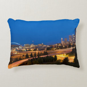 De weg naar Seattle Decoratief Kussen