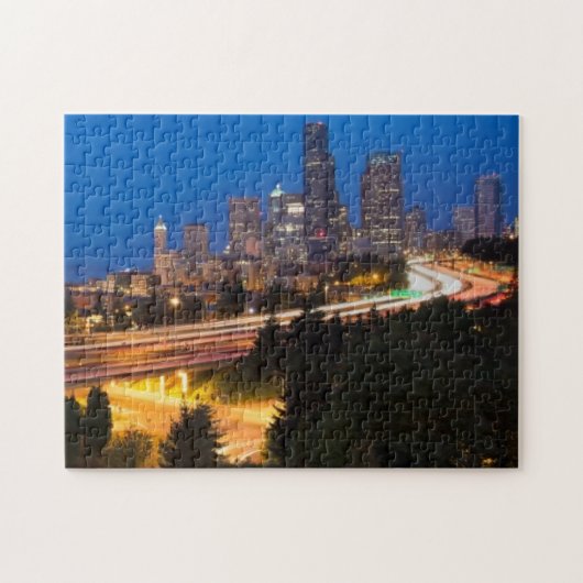 De weg naar Seattle Legpuzzel (Horizontaal)
