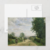 De weg naar Sevres, 1858-59 Briefkaart (Voorkant / Achterkant)