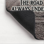 "De weg naar succes" Inspirerend quote Muismat (Hoek)