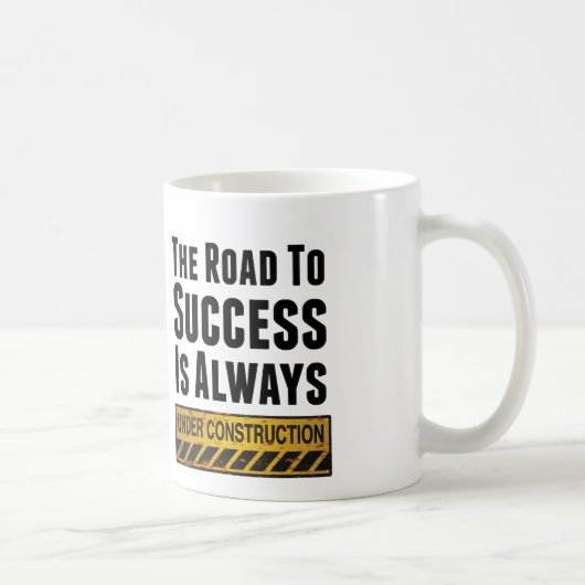 De weg naar succes koffiemok (Rechts)
