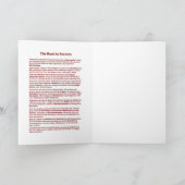 De weg naar succes notitiekaartje (Binnen)