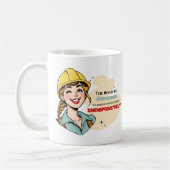 De weg naar succes Sassy Retro Demotivational Koffiemok (Links)