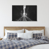 De weg naar verlossing canvas afdruk (Insitu (Slaapkamer))