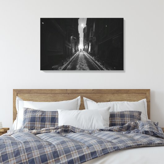 De weg naar verlossing canvas afdruk (Insitu (Slaapkamer))
