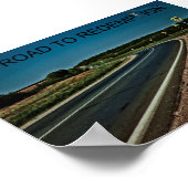 De Weg naar Verlossing. Poster (Hoek)