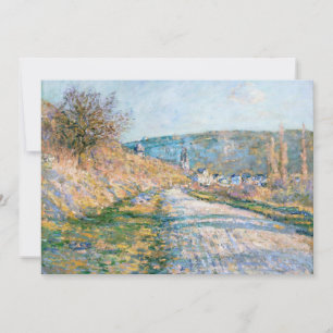 De weg naar Vétheuil   Claude Monet