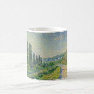 De weg naar Vétheuil (door Claude Monet) - Mok kof