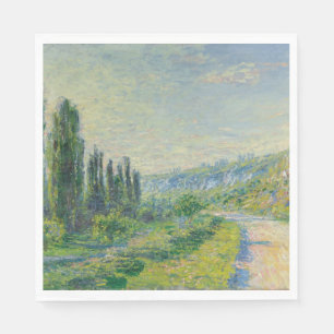 De weg naar Vétheuil (door Claude Monet) Servet