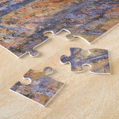 De weg naar Vetheuil Monet Fine Art Legpuzzel (Zijkant)