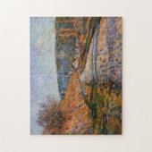 De weg naar Vetheuil Monet Fine Art Legpuzzel (Verticaal)