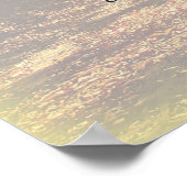 De weg niet afgelegd - Robert Frost Poster (Hoek)