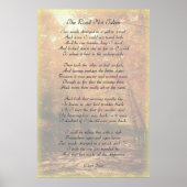 De weg niet afgelegd - Robert Frost Poster (Voorkant)