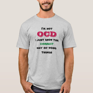 De weg OCD T-shirt