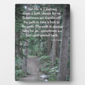 De weg omlaag fotoplaat (voorkant)