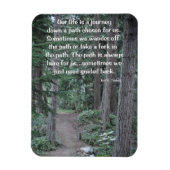 De weg omlaag magneet (Verticaal)