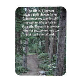 De weg omlaag magneet