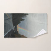 De Weg Onder de Regenboog Bad Handdoek (Handdoek)