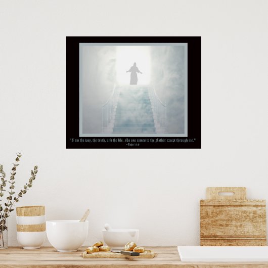 De weg poster (Keuken)