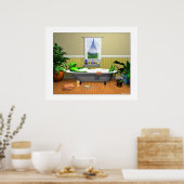 De weg poster (Keuken)