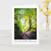 De weg schijnt steilste, Goed Geluk met Kaart (Gele Bloem)