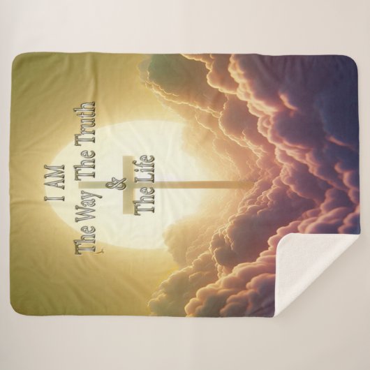 De weg sherpa deken (Voorkant (horizontaal))