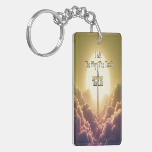 De weg sleutelhanger (Voorkant Links)