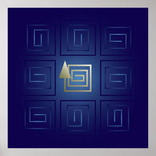 De weg uit poster (Voorkant)