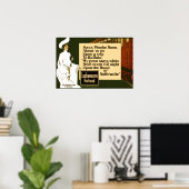 De weg van Anthracite 1903 Poster (Thuiskantoor)