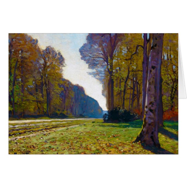 De weg van Chailly Claude Monet cool, oud, meester (Voorkant Horizontaal)