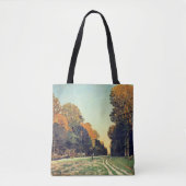 De weg van Chailly naar Fontainebleau Tote Bag (Voorkant)
