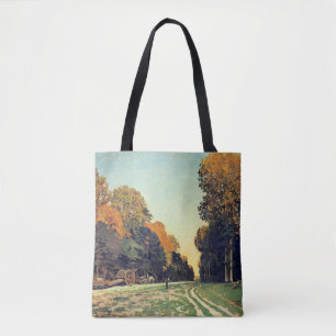 De weg van Chailly naar Fontainebleau Tote Bag