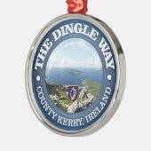 De weg van Dingle Metalen Ornament (Links)
