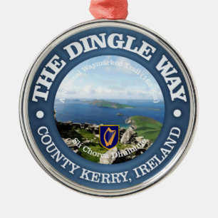 De weg van Dingle Metalen Ornament