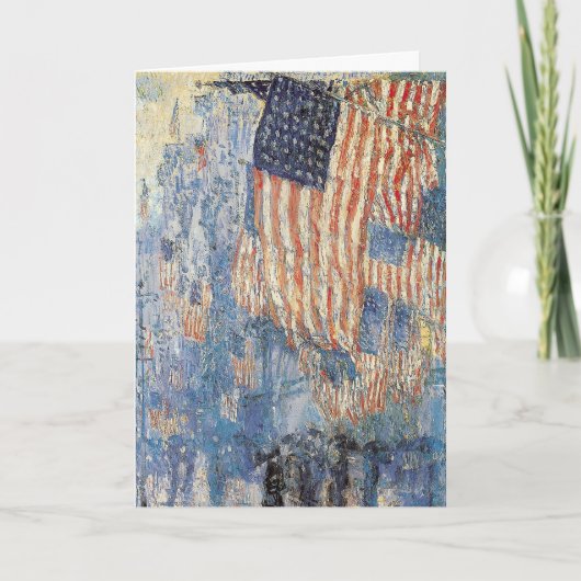 De Weg van Hassam in de Regen Kaart (Voorkant)