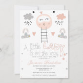 De Weg van het baby shower aan de Maan Kaart (Voorkant)