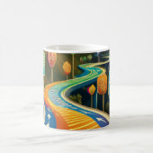 De weg van het leven koffiemok (Center)