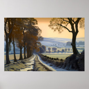 De weg van het oude land poster