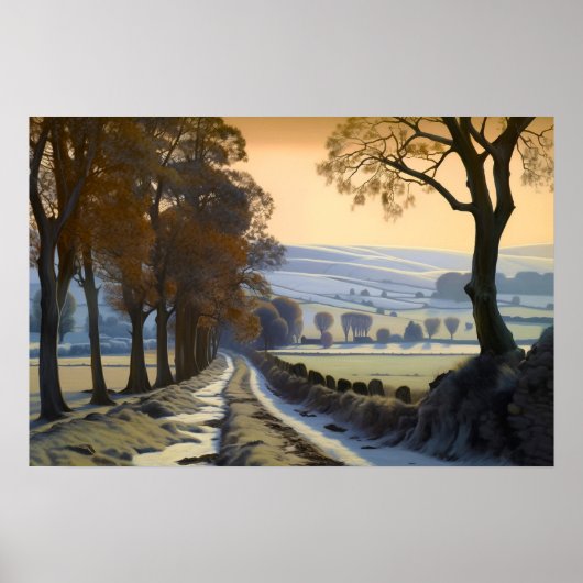 De weg van het oude land poster (Voorkant)