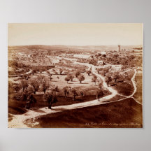 De weg van Jeruzalem naar Bethlehem