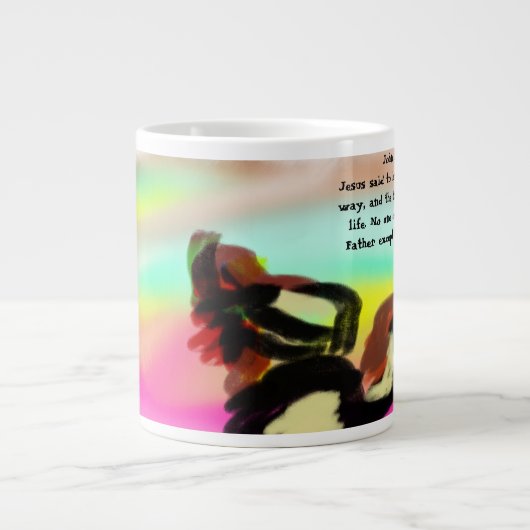 de weg van Jezus Grote Koffiekop (Voorkant)