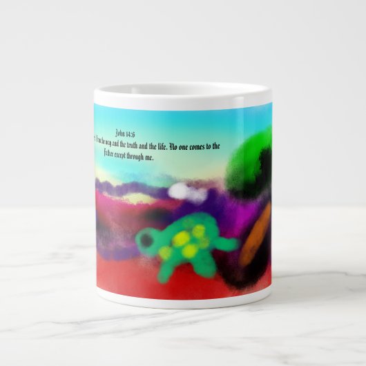 de weg van Jezus Grote Koffiekop (Voorkant)