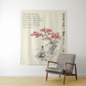 De Weg van Karate - Wijsheid van Gichin Funakoshi Wandkleed (In situ)