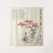 De Weg van Karate - Wijsheid van Gichin Funakoshi Wandkleed (Voorkant)