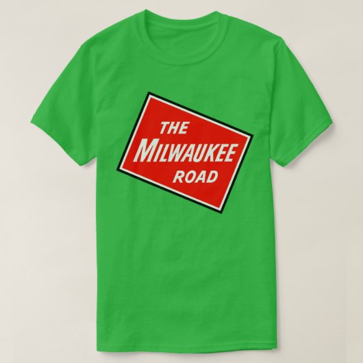 De weg van Milwaukee T-shirt (Design voorkant)