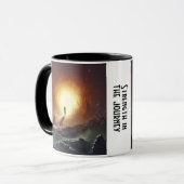 De weg van Perseverance Coffee Mok (Voorkant links)