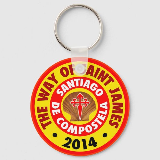 De weg van Saint James 2014 Sleutelhanger (Voorkant)