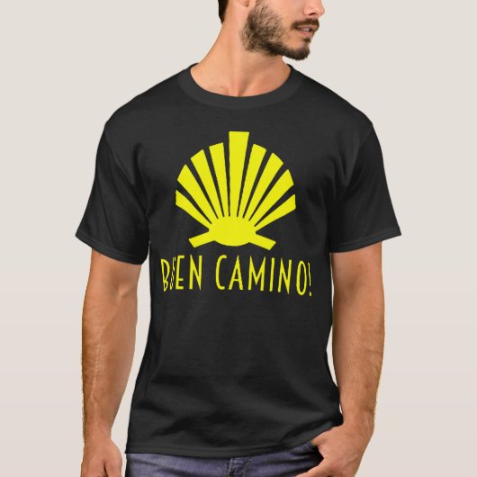 De Weg Van Santiago De Compostela T-shirt (Voorkant)